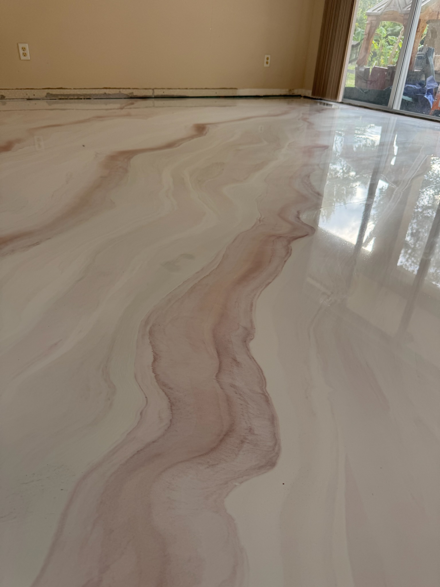 Premium epoxy flooring project