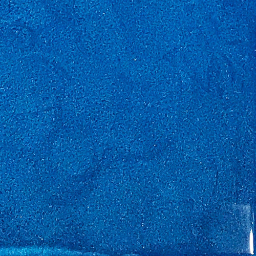 Bright Blue metallic epoxy swatch