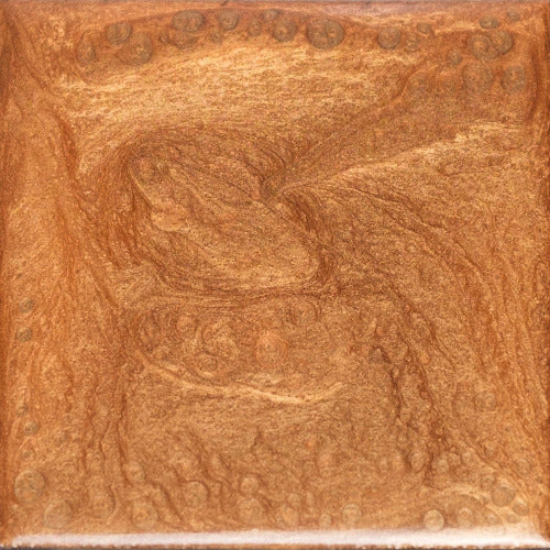 Bronze metallic epoxy swatch
