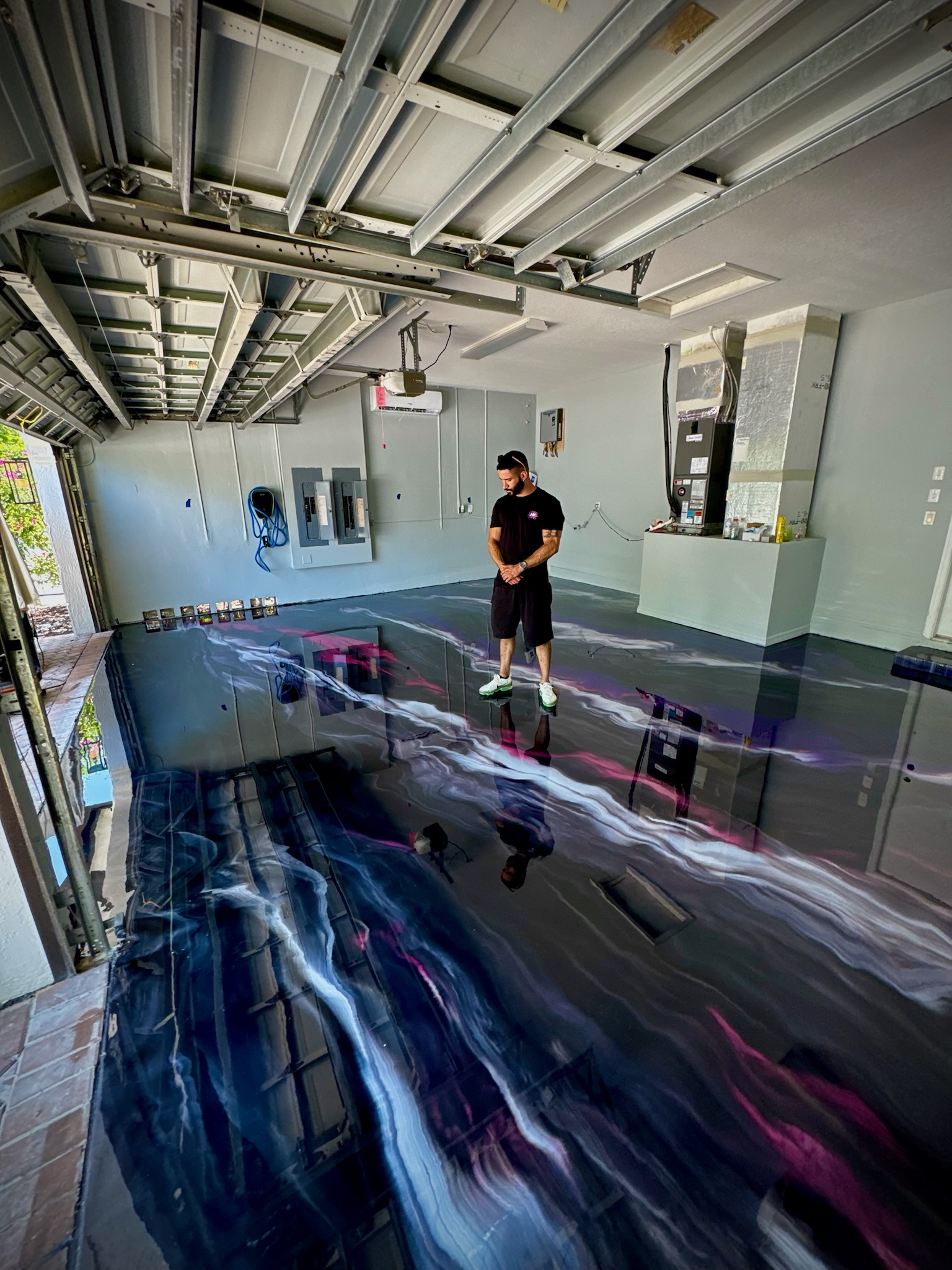 Epoxy flooring project