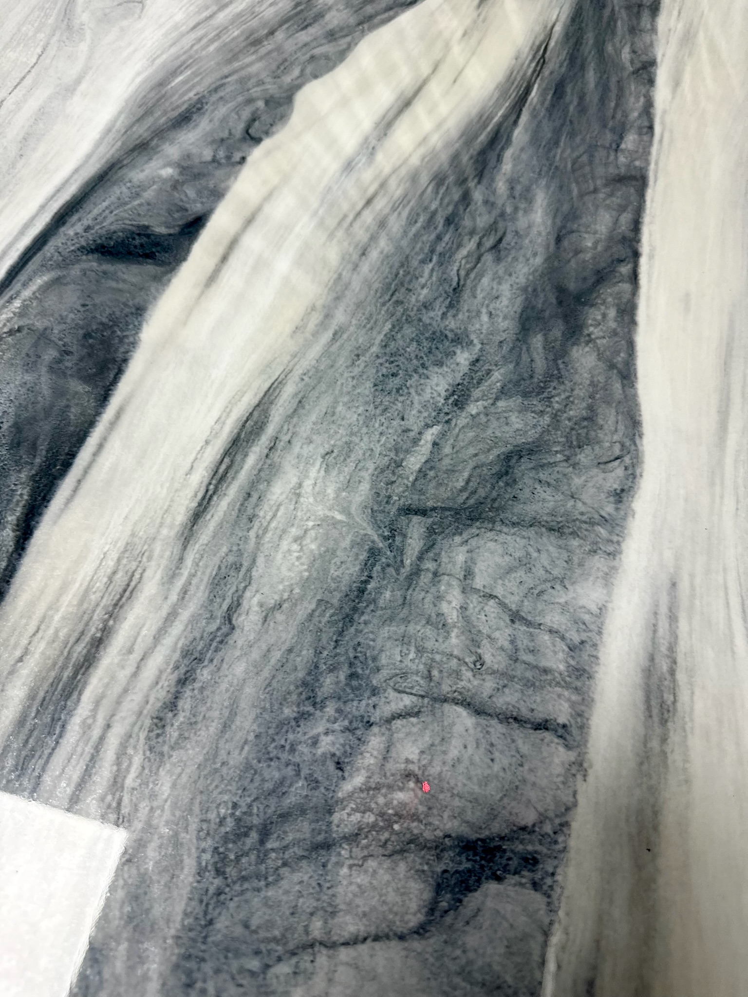 Metallic floor coating