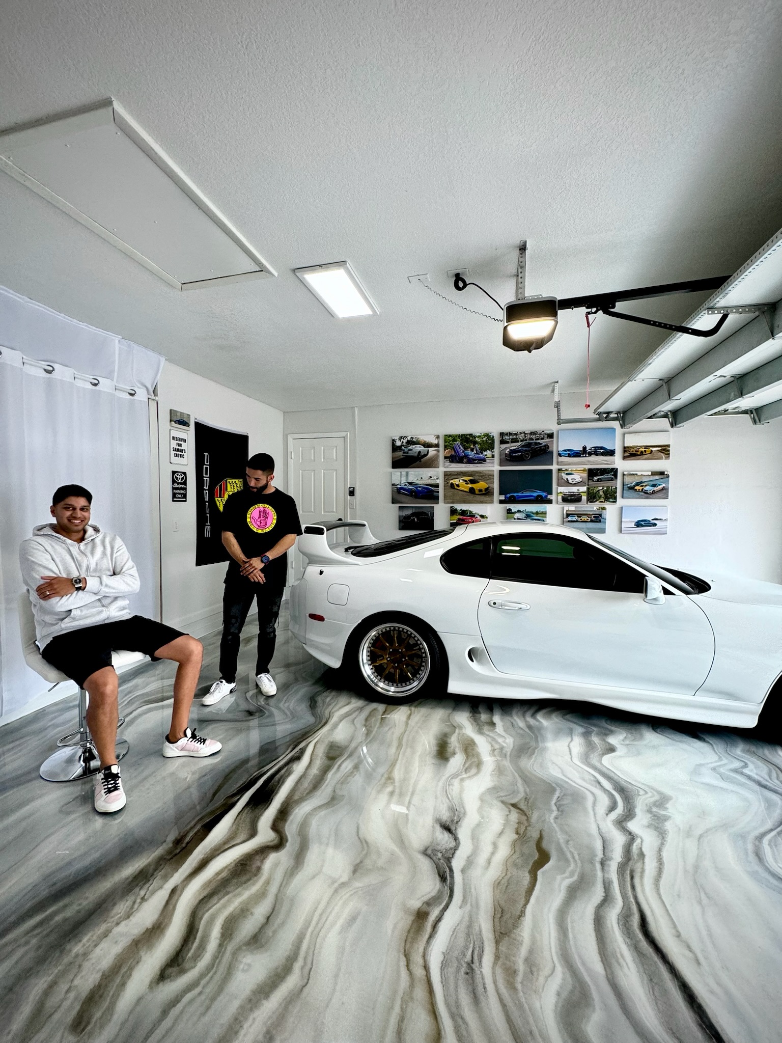 Epoxy floor finish