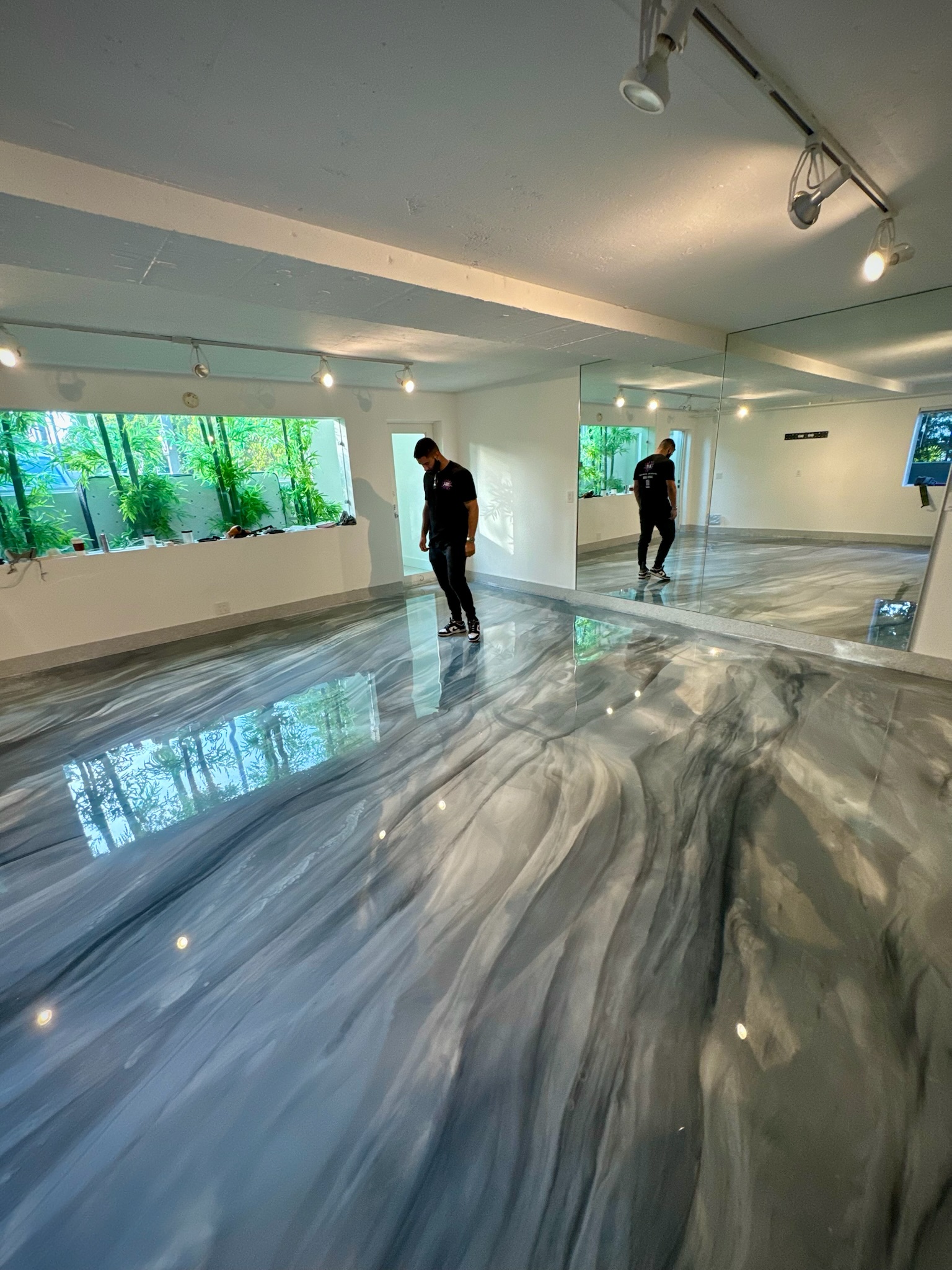 Luxury floor coating