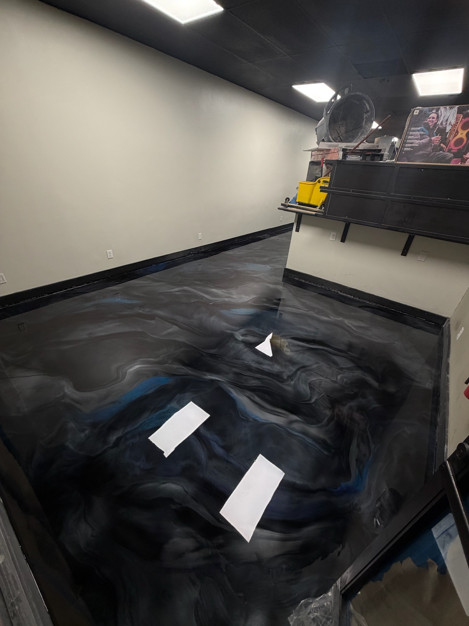 Commercial epoxy floor