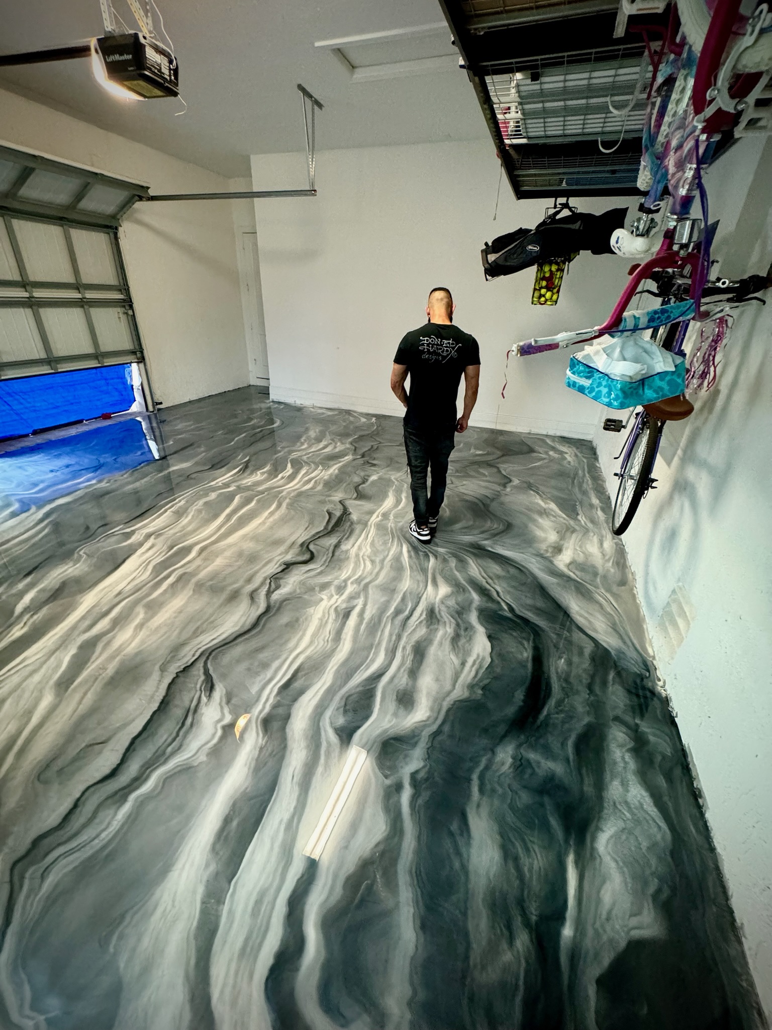 Premium floor finish