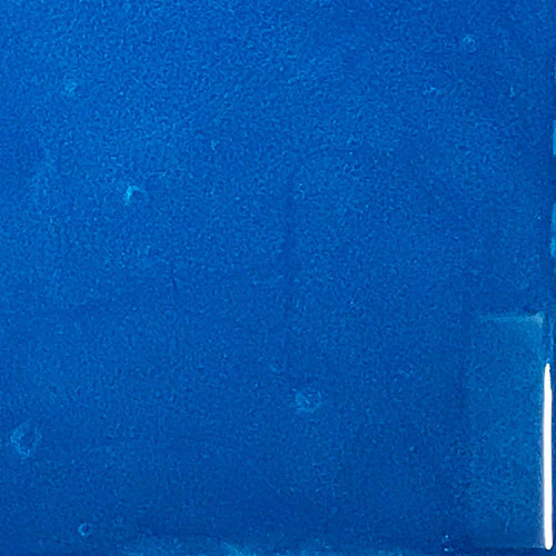 Iridescent Blue metallic epoxy swatch