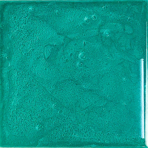 Iridescent Green metallic epoxy swatch
