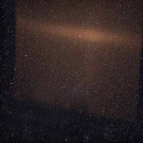 Laser Black metallic epoxy swatch